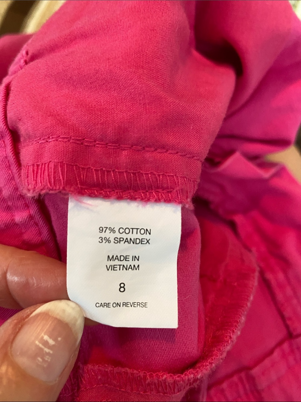 New York & Company Hot Pink Casual Shorts - Picture 5 of 7